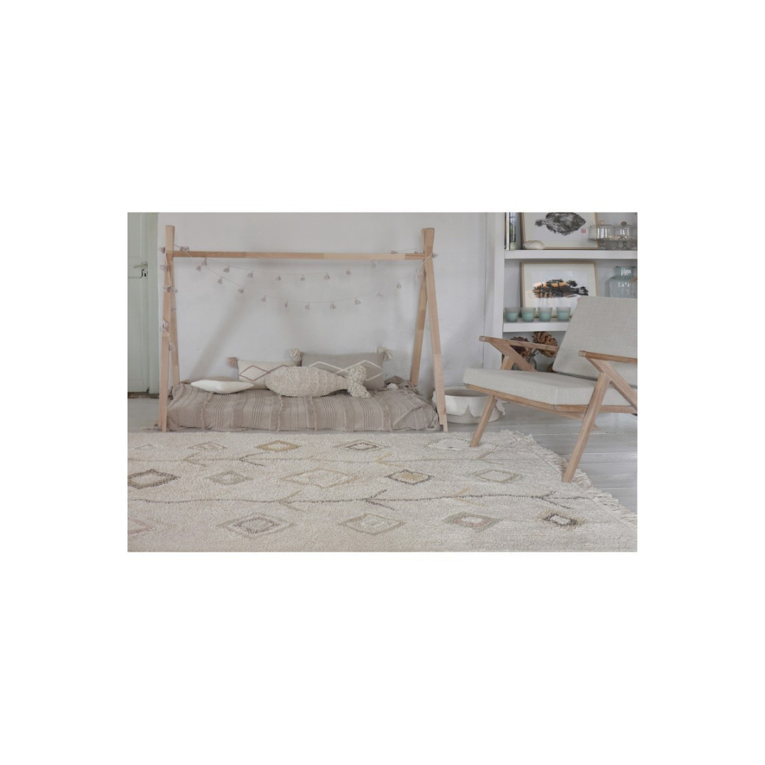 Dywan Bawełniany KAAROL EARTH 200x300 cm Maxi Rugs Lorena Canals