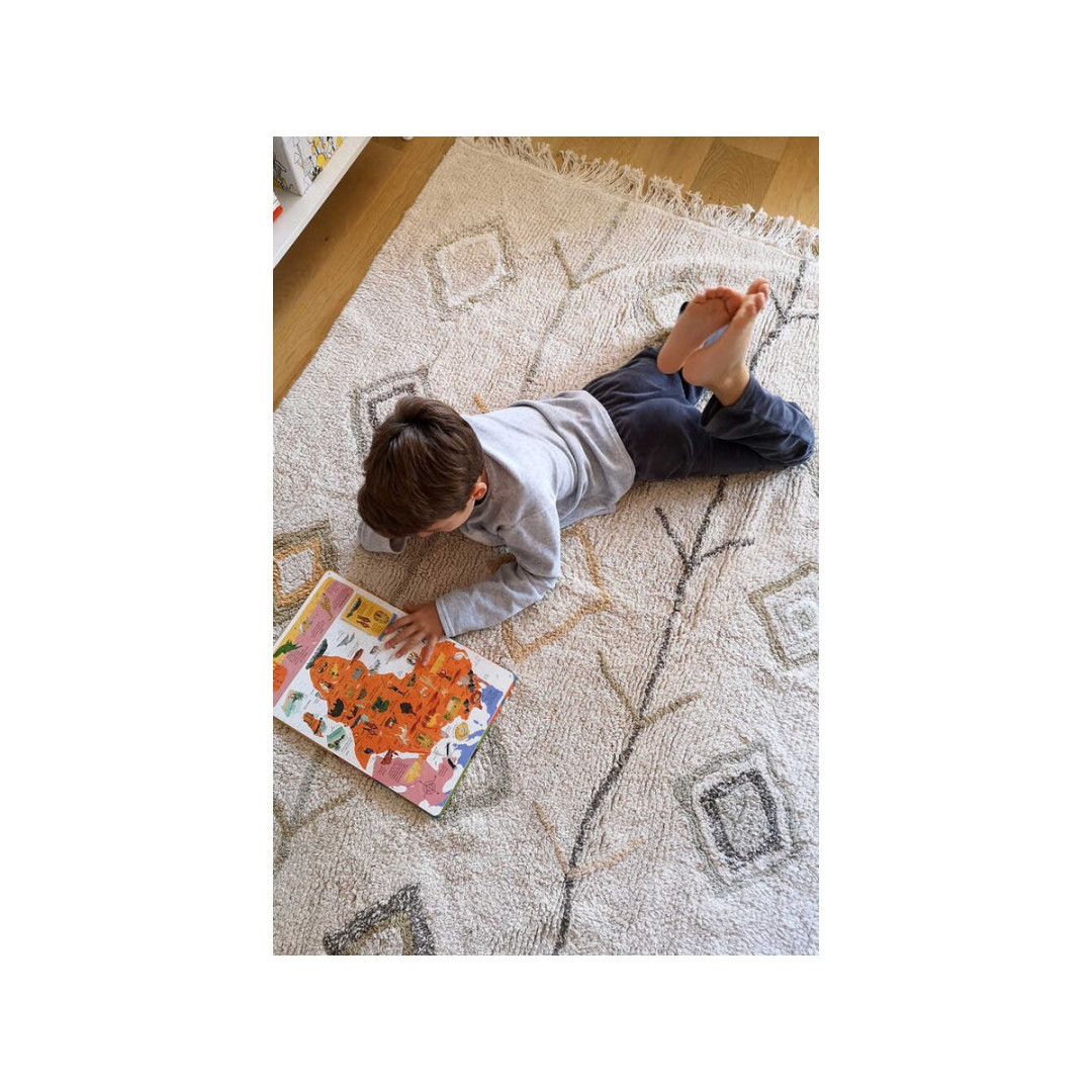 Dywan Bawełniany KAAROL EARTH 200x300 cm Maxi Rugs Lorena Canals