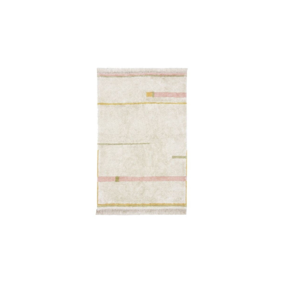 Dywan Bawełniany Lanes Vintage Nude XL, 200x300cm, Maxi Rugs Lorena Canals