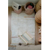 Dywan Bawełniany Lanes Vintage Nude XL, 200x300cm, Maxi Rugs Lorena Canals