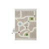 Dywan bawełniany do zabawy mapa miasta Eco-City, 200x300 cm, Maxi Rugs Lorena Canals