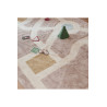 Dywan bawełniany do zabawy mapa miasta Eco-City, 200x300 cm, Maxi Rugs Lorena Canals
