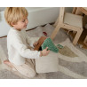 Krzesełko dziecięce Sillita Vintage niebieski Lorena Canals x Gonzalo Milà