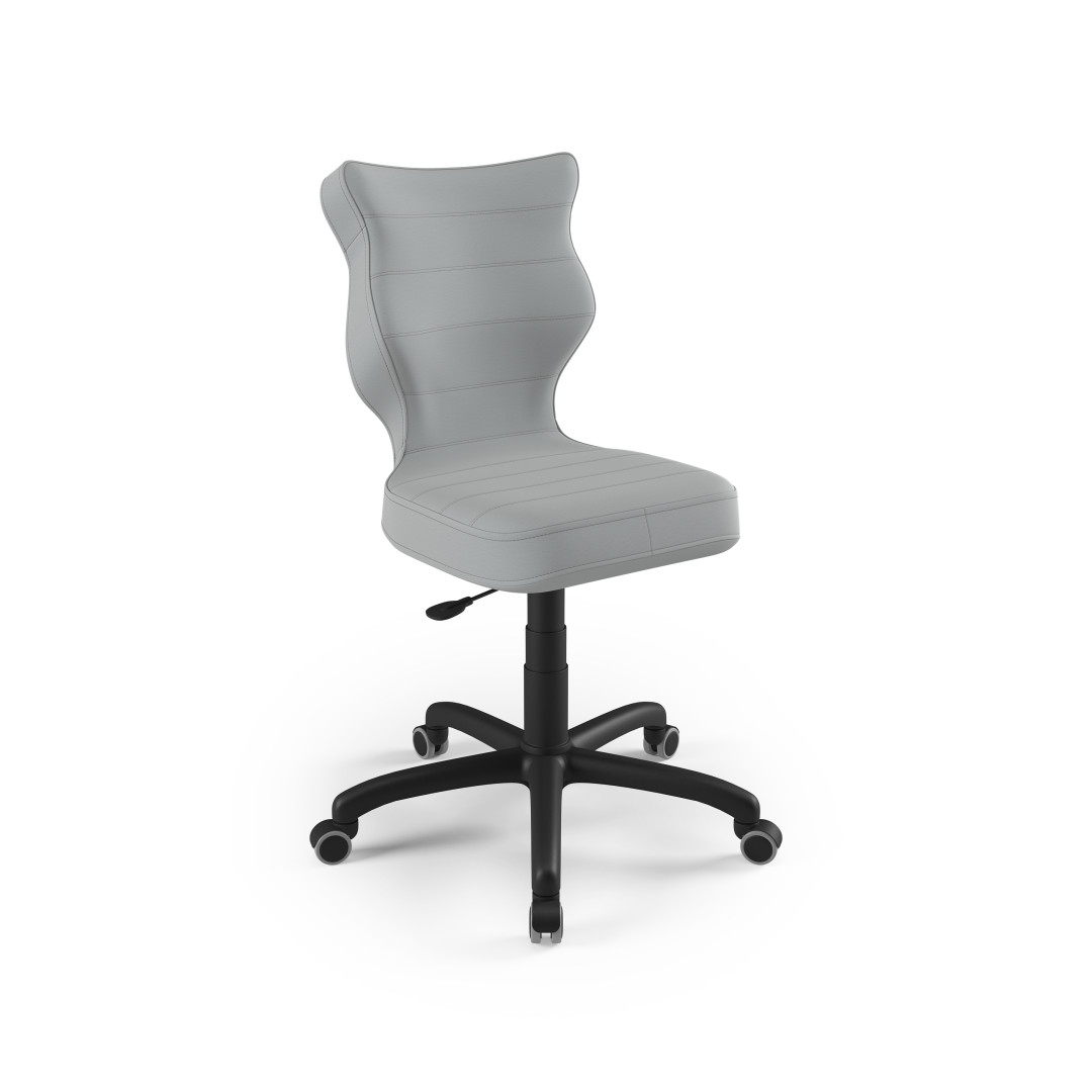 Krzesło młodzieżowe Petit czarny Velvet 03 rozmiar 5