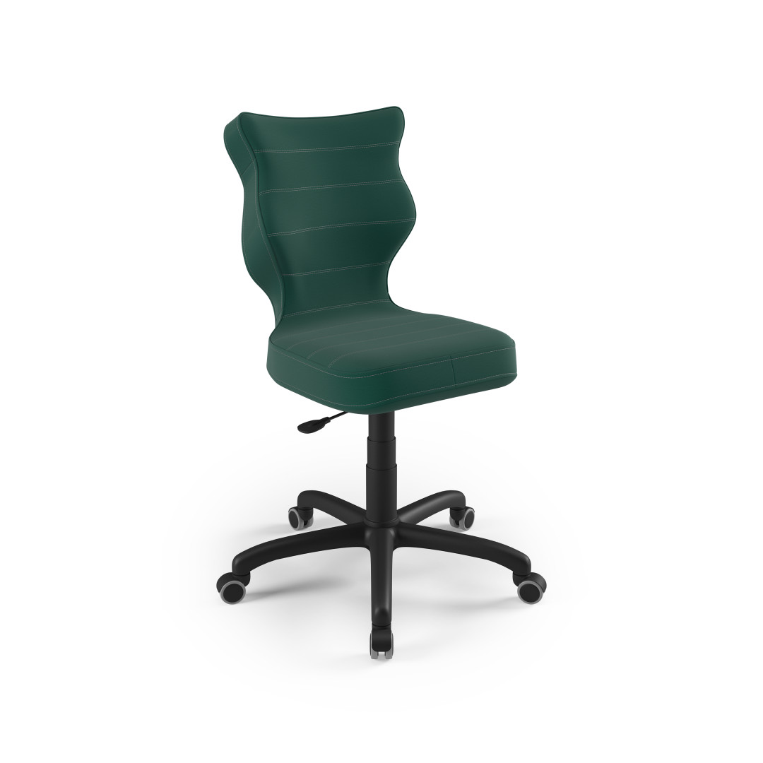 Krzesło młodzieżowe Petit czarny Velvet 05 rozmiar 6