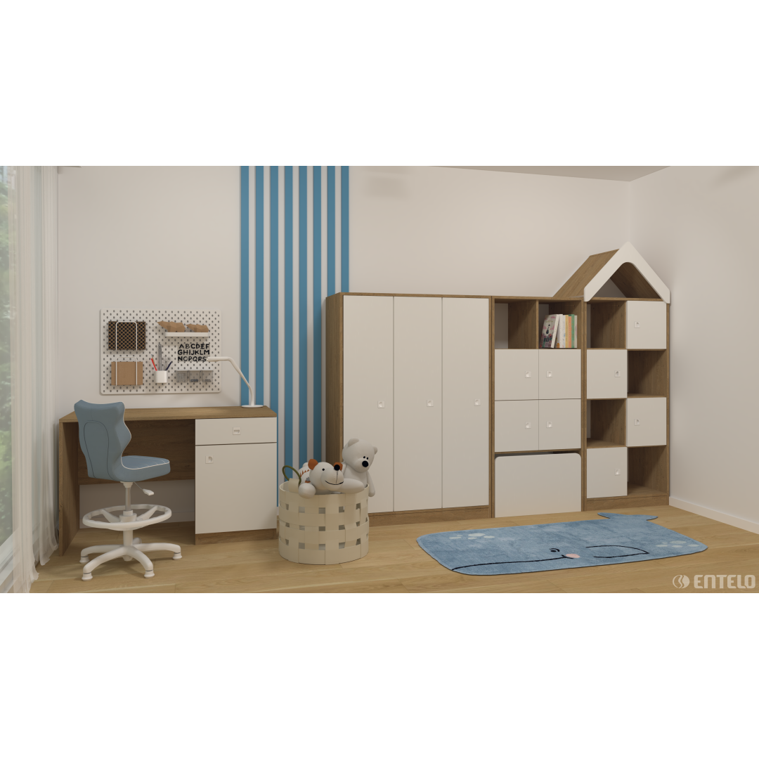 Krzesło dziecięce Petit biały Jasmine 06 rozmiar 3 WK+P