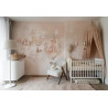 MALUMI TAPETA DO POKOJU DZIECIĘCEGO - BALLOONS - beige- tapeta dla dzieci w chmury i baloniki - MySweetRoom