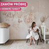 MALUMI TAPETA DO POKOJU DZIECIĘCEGO - BALLOONS - beige- tapeta dla dzieci w chmury i baloniki - MySweetRoom