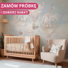 MALUMI TAPETA DO POKOJU DZIECIĘCEGO - BALLOONS - blue - tapeta dla dzieci w chmury i baloniki - MySweetRoom