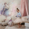 MALUMI Tapeta do pokoju dziecięcego - BALLET - rainbow - tapeta dla tancerki do pokoju dziewczęcego - My Sweet Room