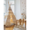 Namiot tipi z falbanami "Shabby chic"