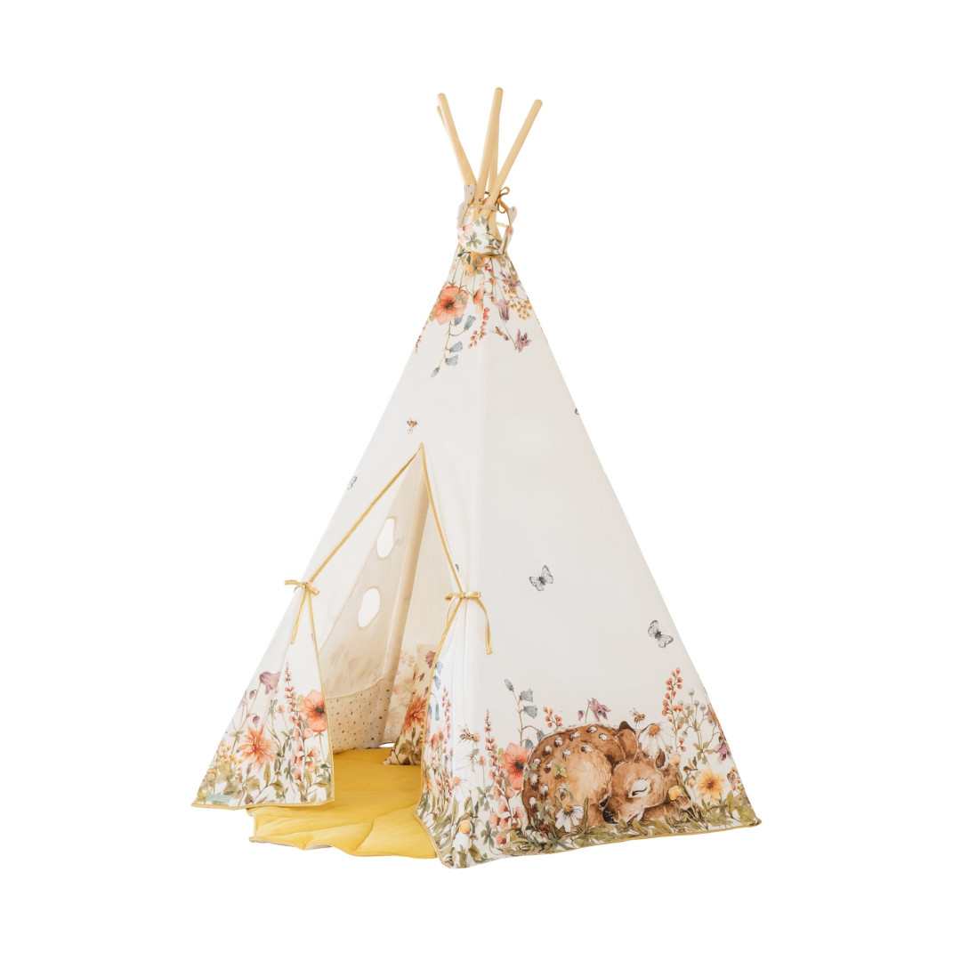 Namiot tipi dla dzieci "Polne kwiaty"