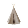 Lniany namiot tipi dla dzieci "Naturalny len"