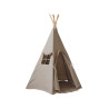 Lniany namiot tipi dla dzieci "Naturalny len"