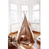Lniany namiot tipi dla dzieci "Naturalny len"