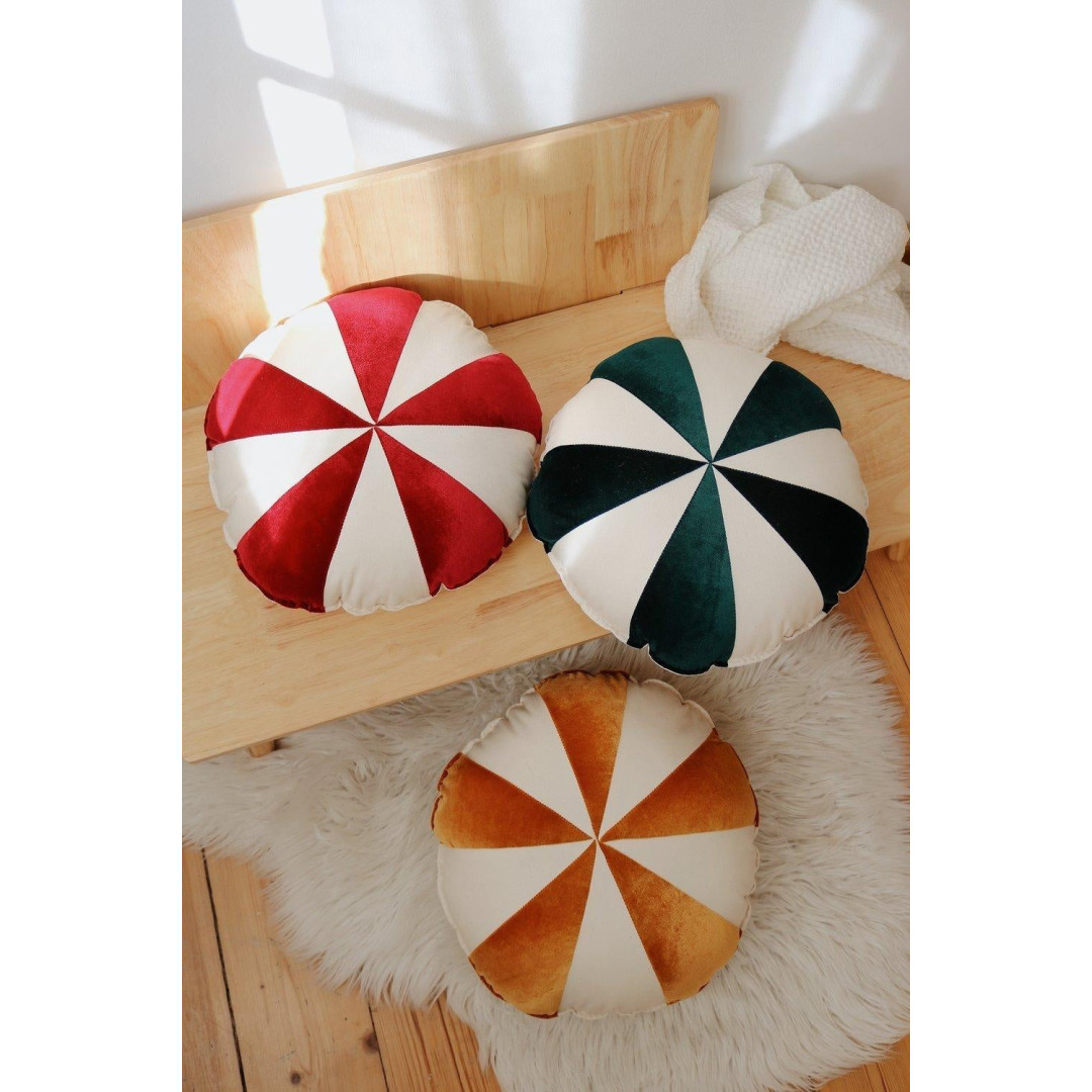 Poduszka ozdobna "Zielony cukierek"