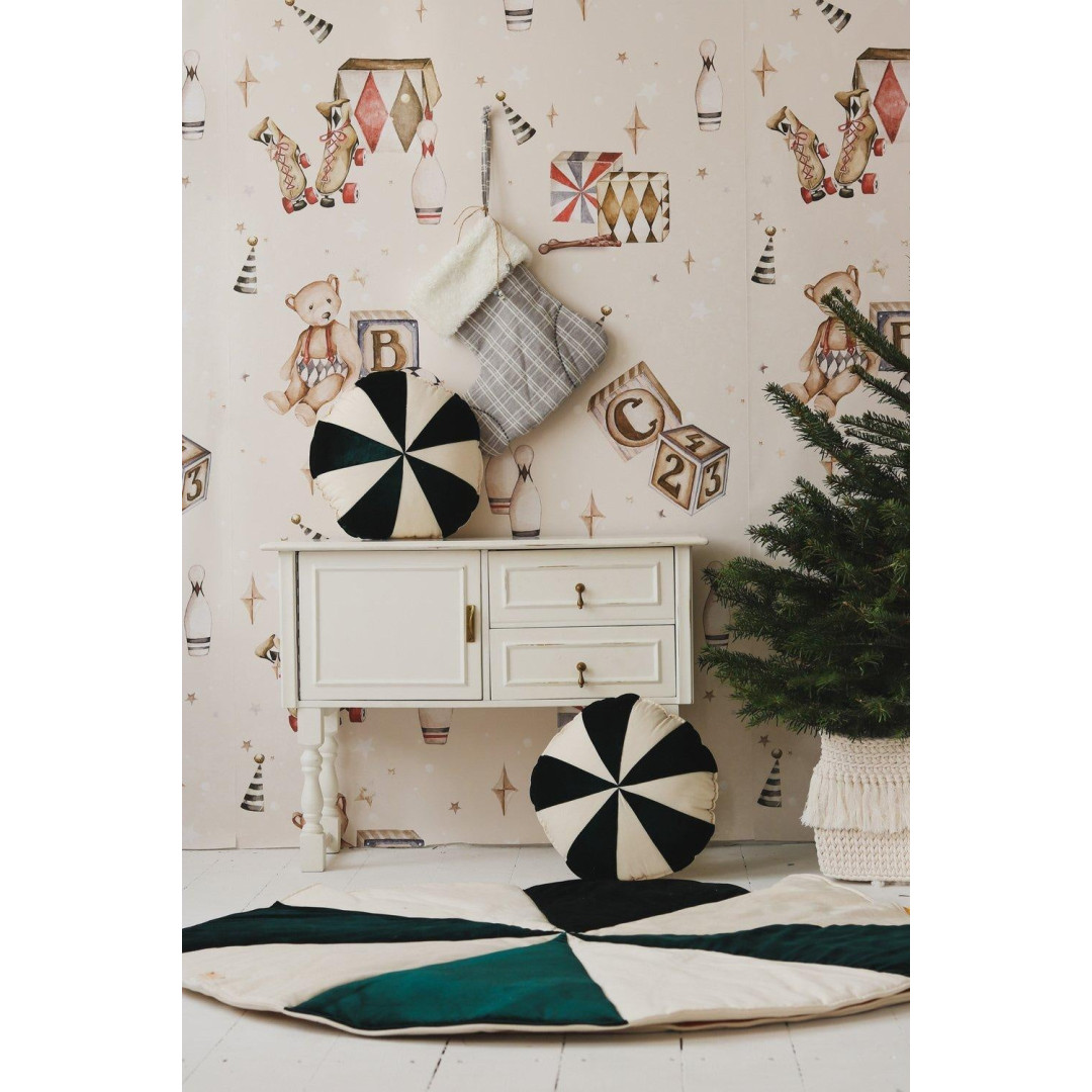 Poduszka ozdobna "Zielony cukierek"