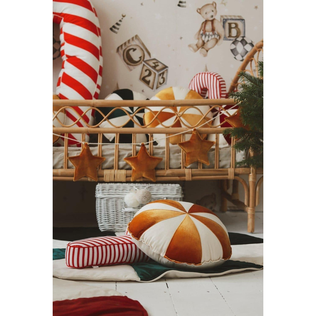 Poduszka ozdobna "Złoty cukierek"