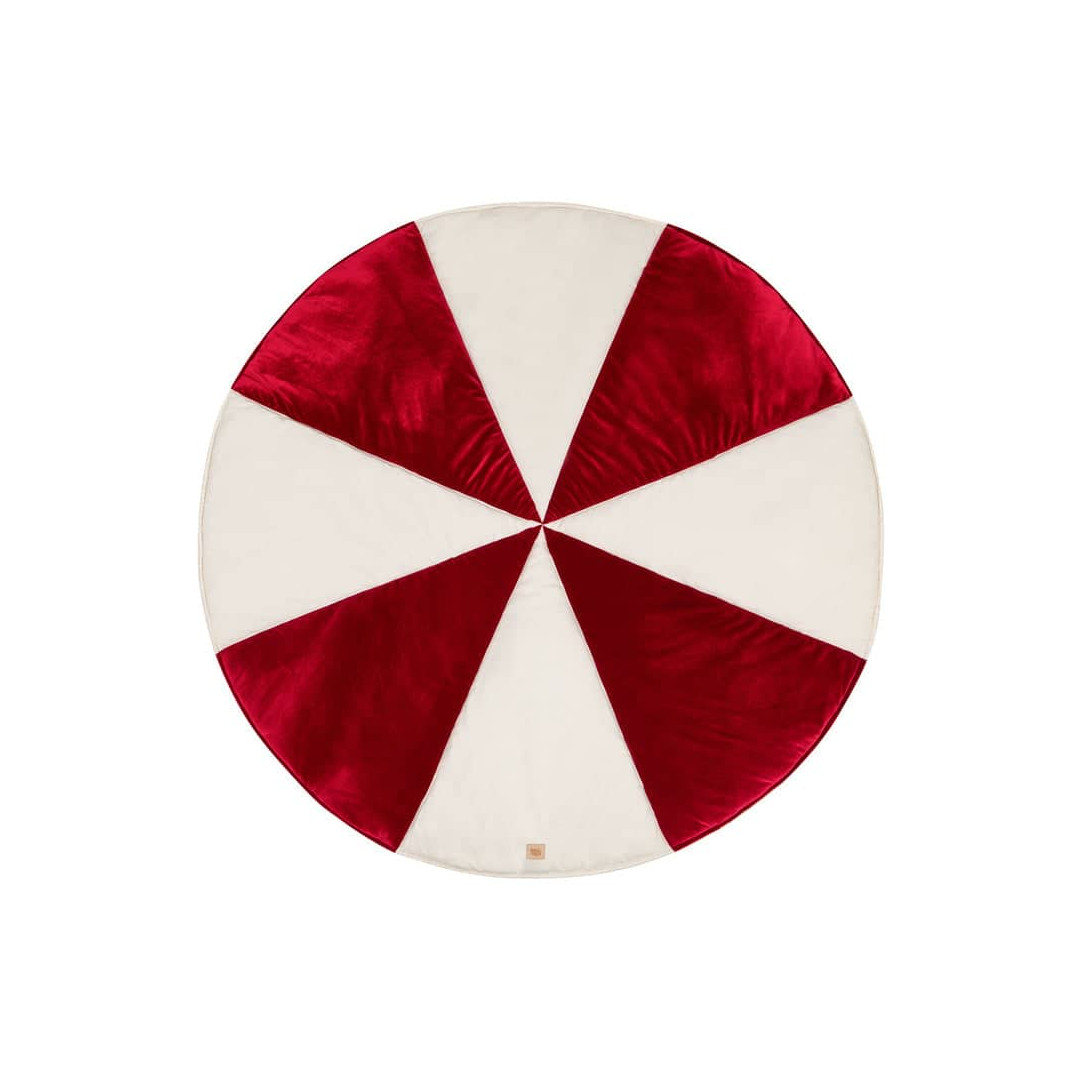 Mata świąteczna "Czerwony cukierek"