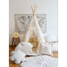 Namiot tipi dla dzieci z falbanami "Boho"