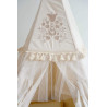 Namiot tipi dla dzieci z falbanami "Boho"