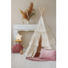 Namiot tipi dla dzieci z falbanami "Boho"