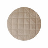 Mata welwetowa dla dzieci "Delikatny beż"