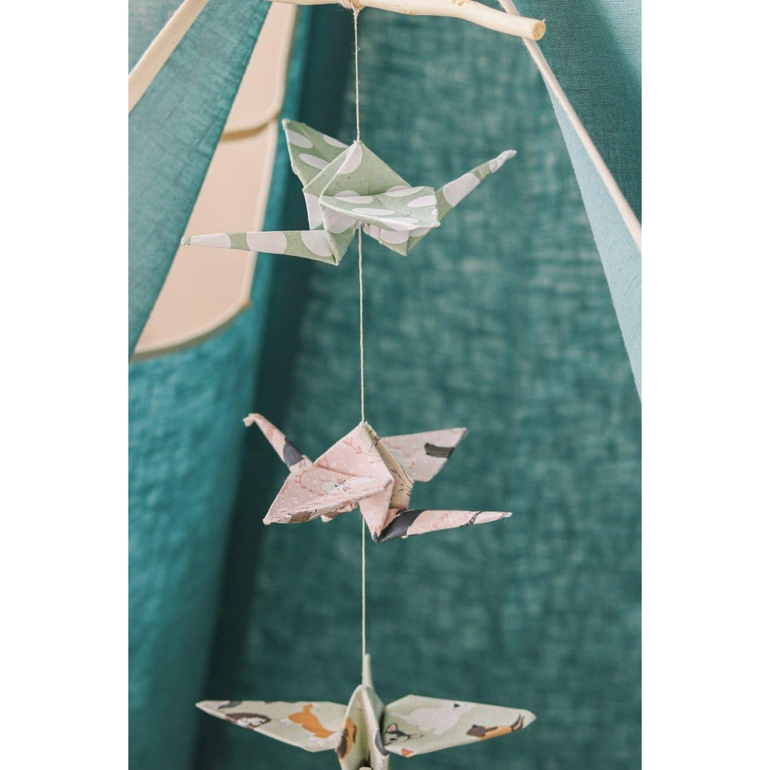 Karuzela dla dzieci origami "Small city"