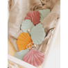 Girlanda dekoracyjna lniana muszelki "Summer wind"
