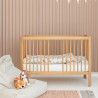 Pinio Pure drewniane łóżeczko 120x60 natural dark