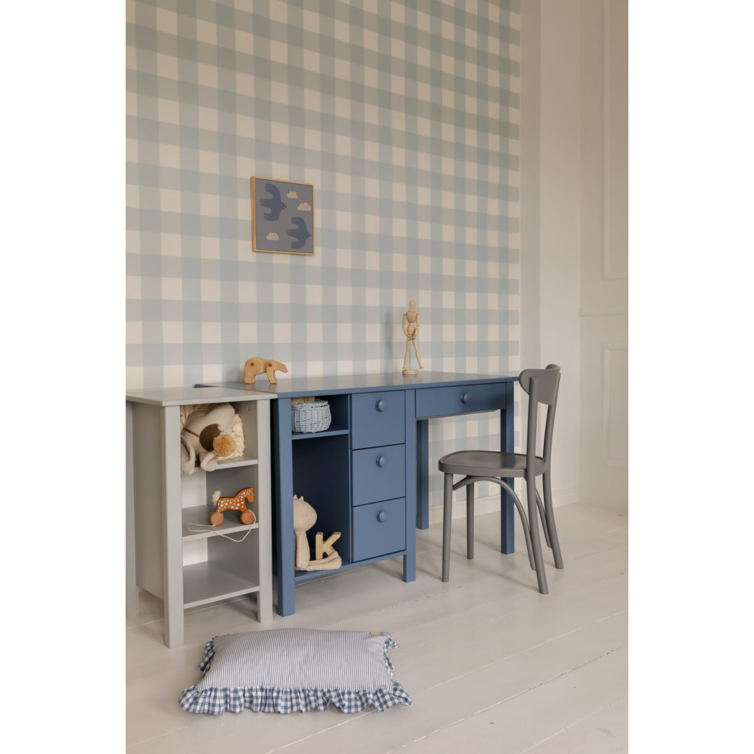 Collet biurko dziecięce z szufladami i przegrodą SZAŁWIOWE - Inmondo