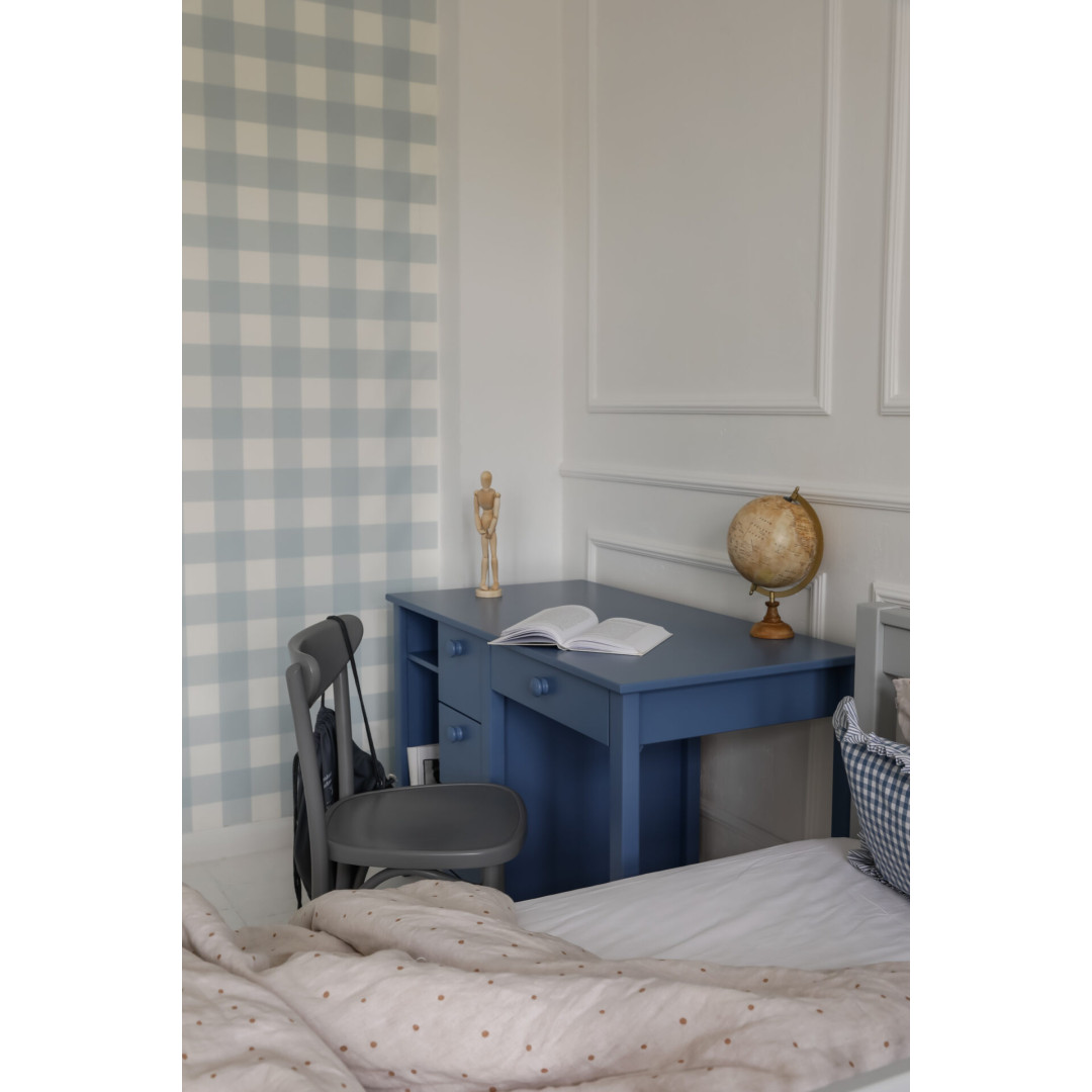 Collet biurko dziecięce z szufladami i przegrodą SZAŁWIOWE - Inmondo