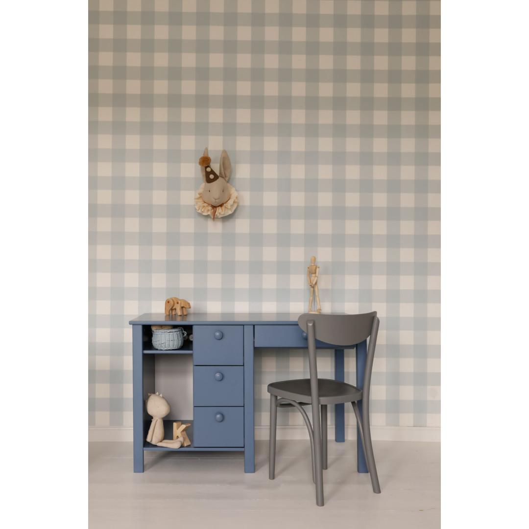 Collet biurko dziecięce z szufladami i przegrodą SZAŁWIOWE - Inmondo