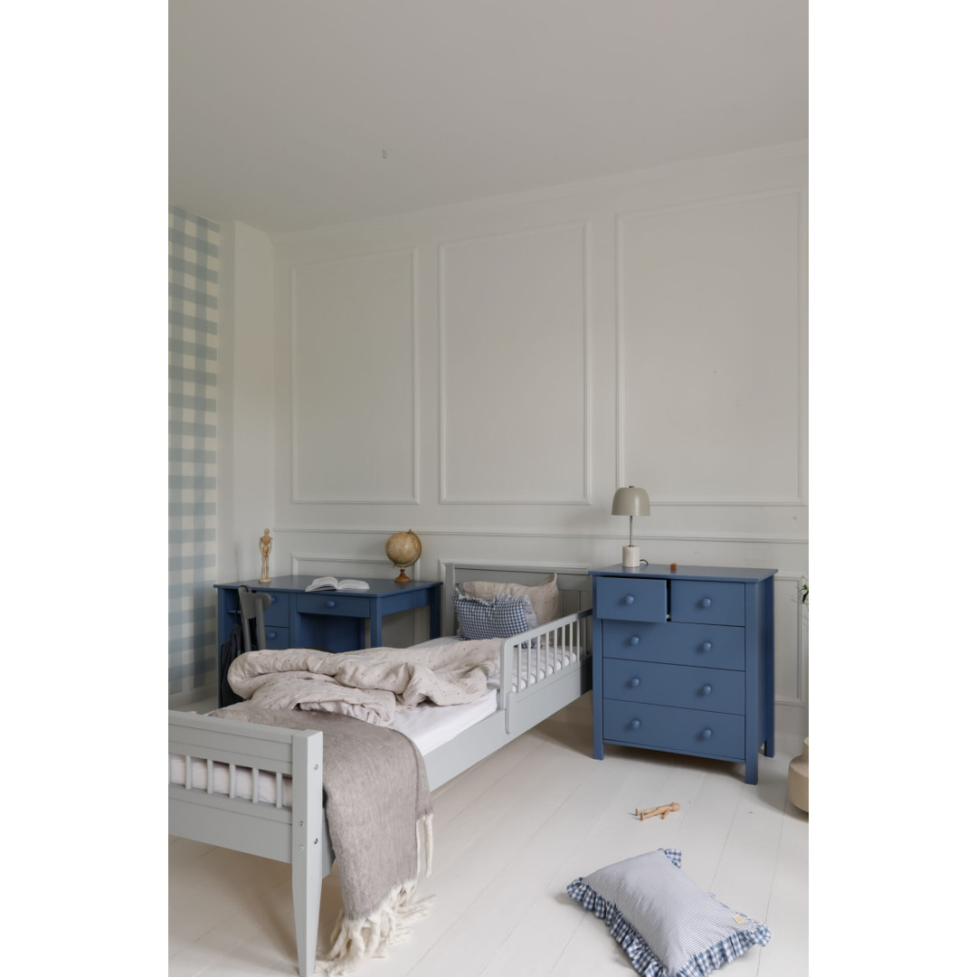 Collet biurko dziecięce z szufladami i przegrodą SZAŁWIOWE - Inmondo