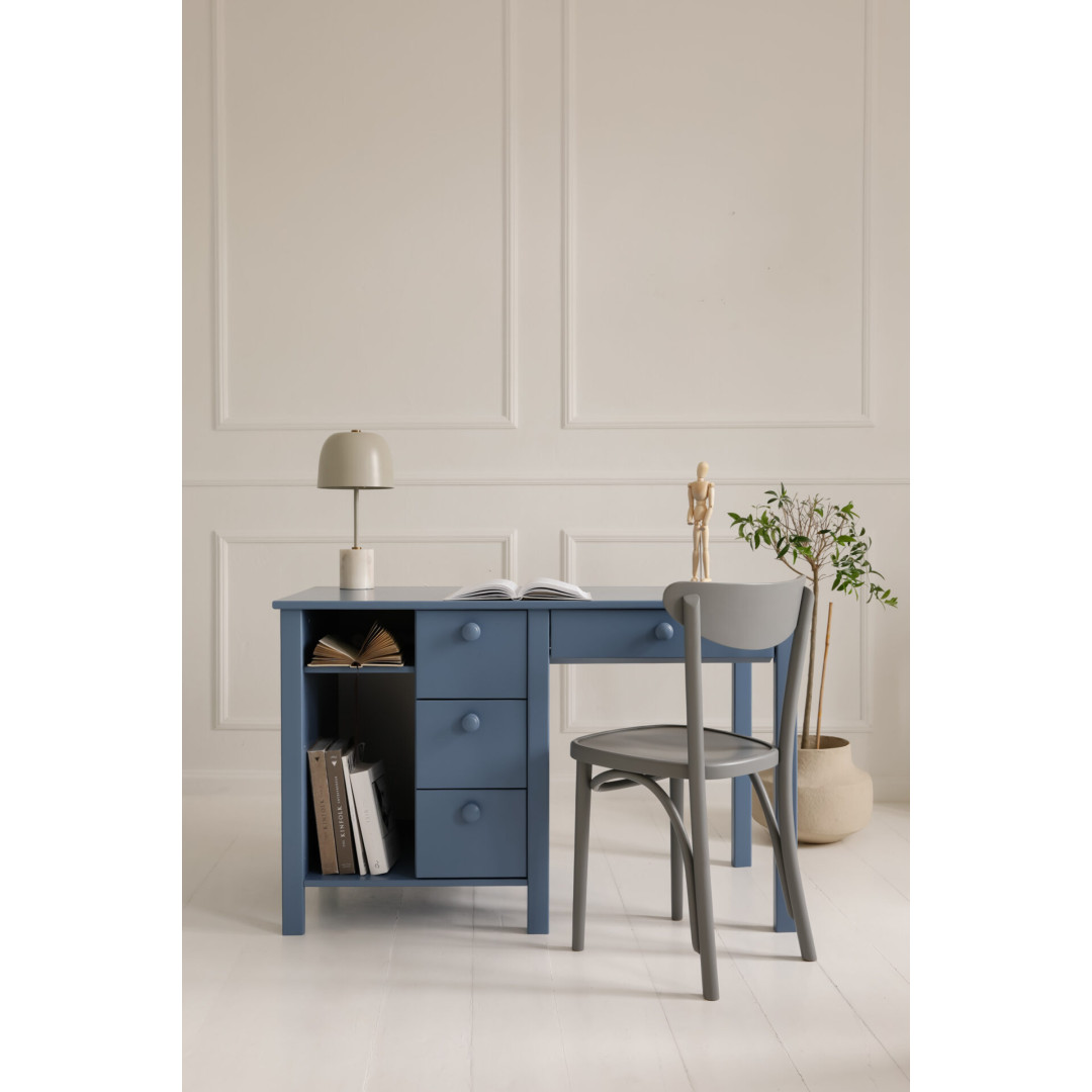 Collet biurko dziecięce z szufladami i przegrodą SZAŁWIOWE - Inmondo