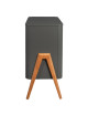 Komoda TORSTEN seal grey/teak - Troll