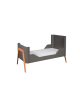 Łóżeczko TORSTEN 140x70 seal grey/teak - Troll