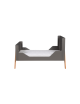 Łóżeczko TORSTEN 140x70 seal grey/teak - Troll