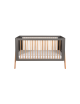 Łóżeczko TORSTEN 140x70 seal grey/teak - Troll