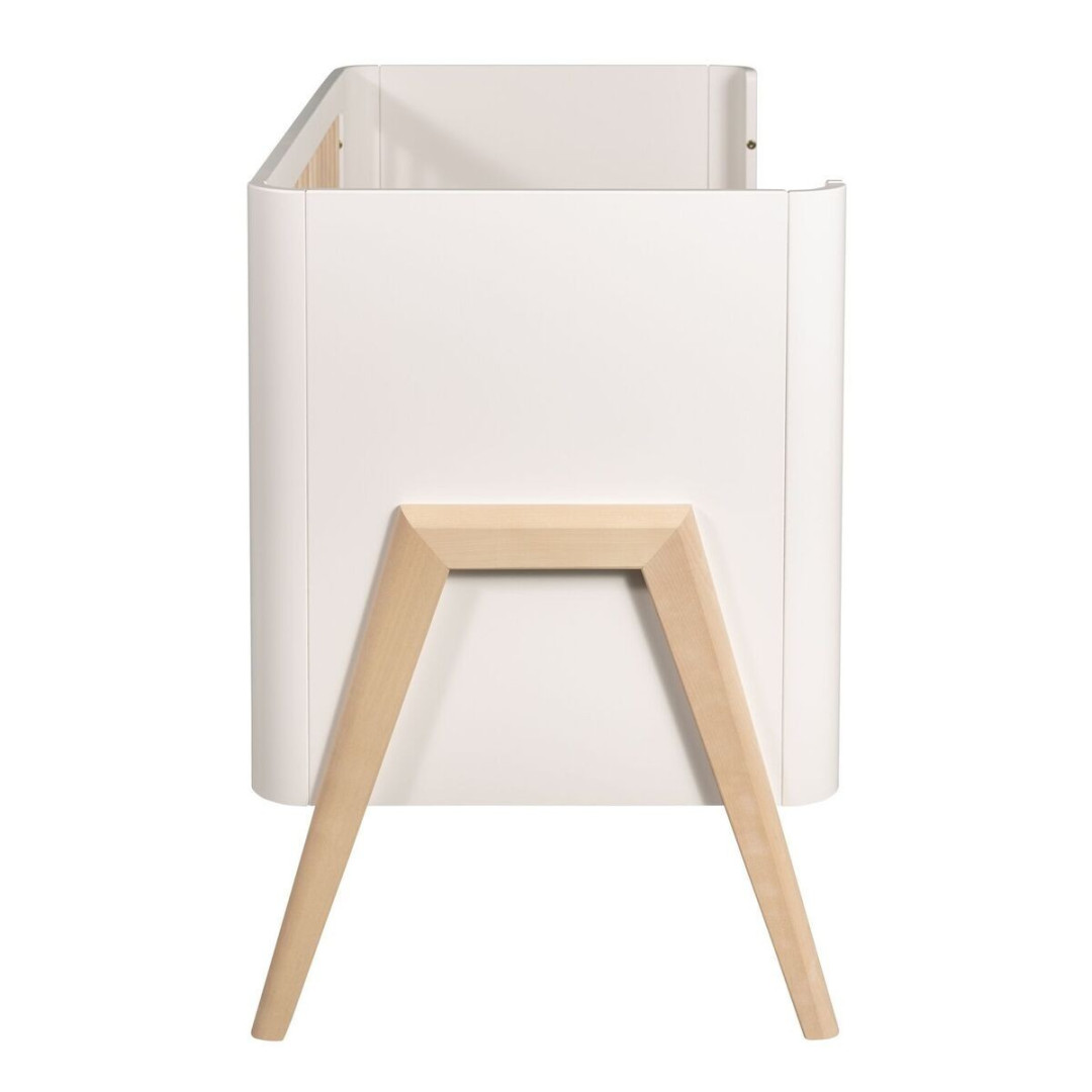 Łóżeczko TORSTEN 120x60 white/natural wax - Troll