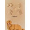 Dekoracja na ścianę Dogs Psy Wouf Wouf, Lorena Canals