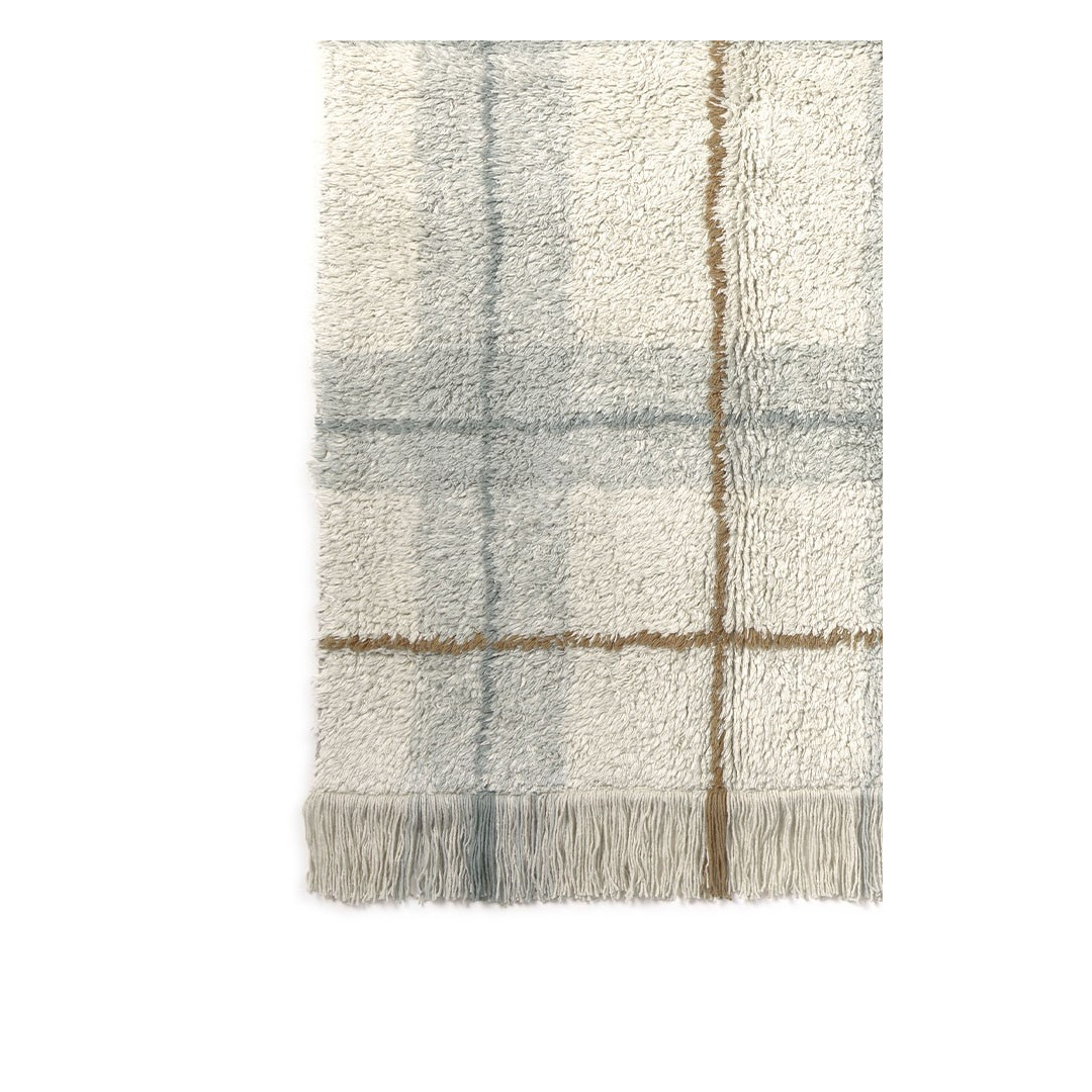 Dywan Tartan Blue Sage Wouf Wouf – 140×190 cm, Lorena Canals