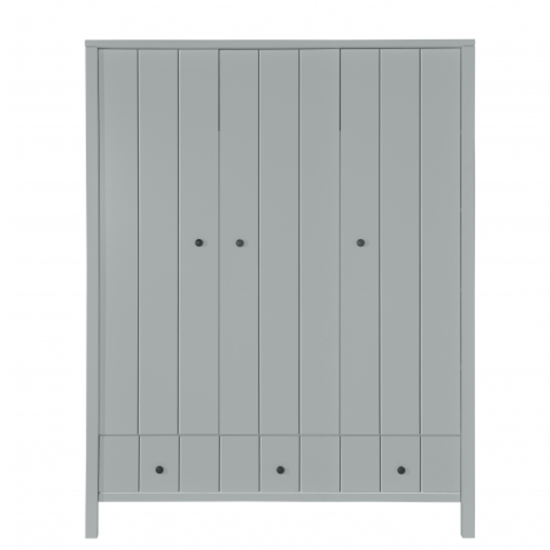 Novelies Allpin Szara Szafa 3-Drzwiowa - MySweetRoom