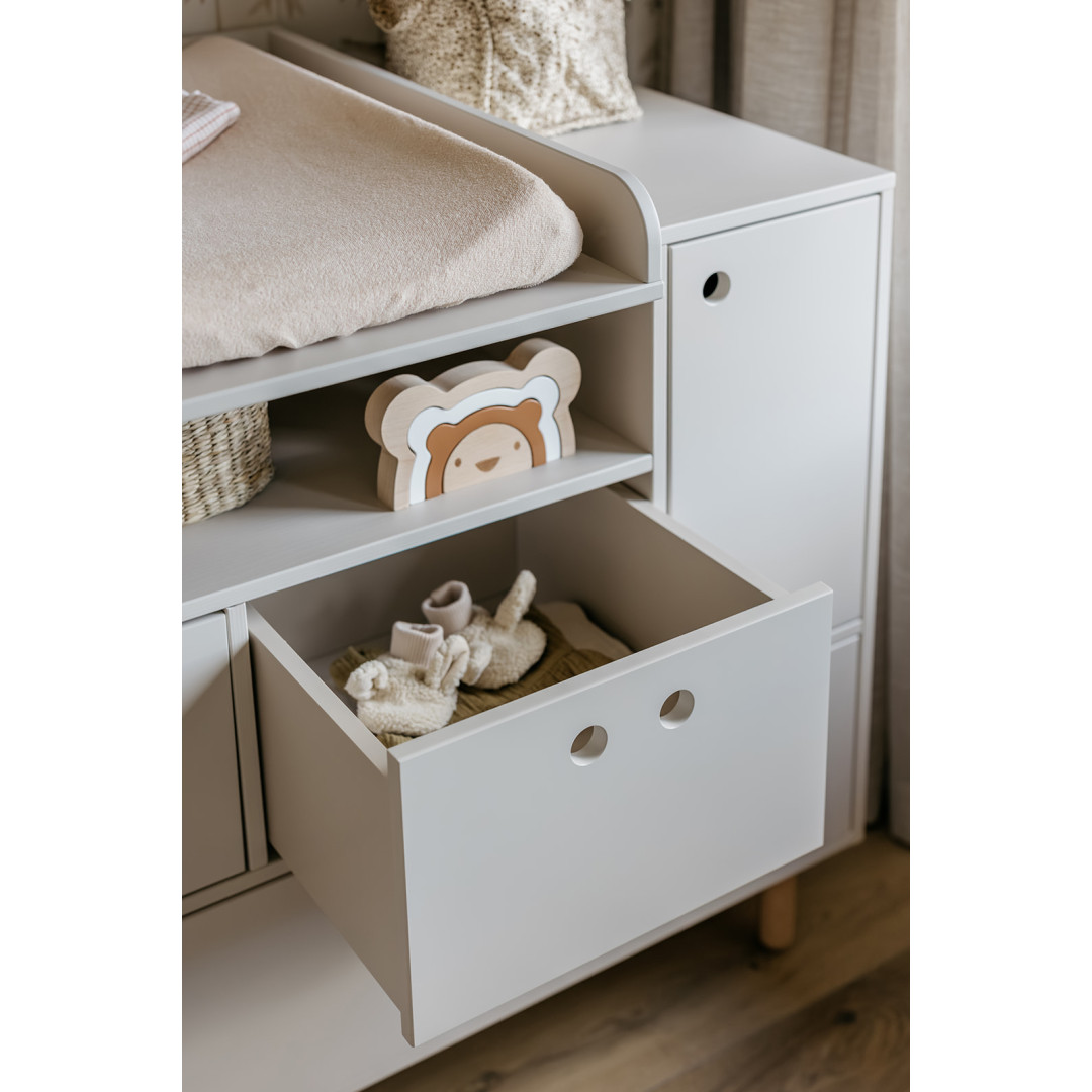 Komoda River Piaskowy Beż Wood Luck - MySweetRoom