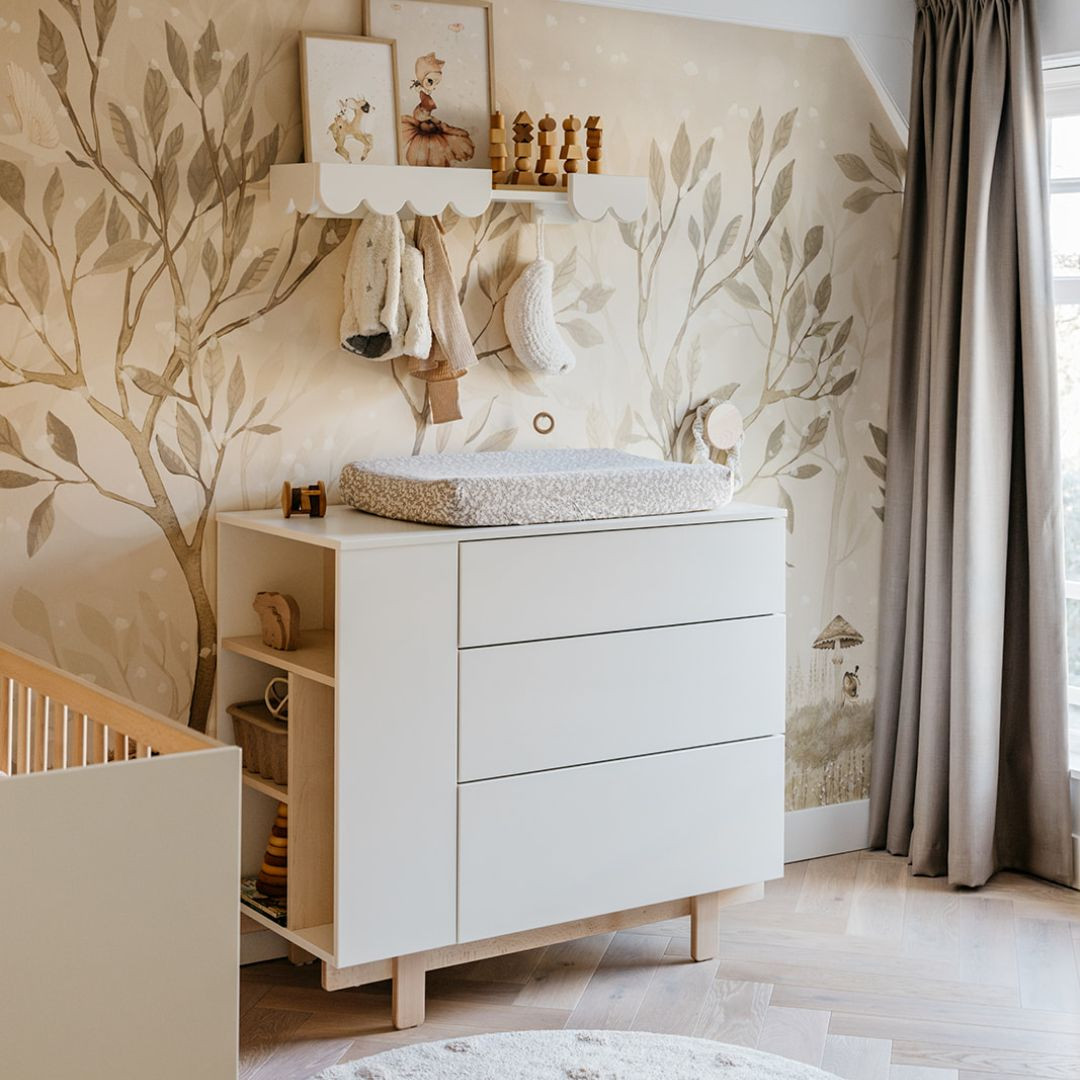 Komoda Basic Wood Luck biała - MySweetRoom