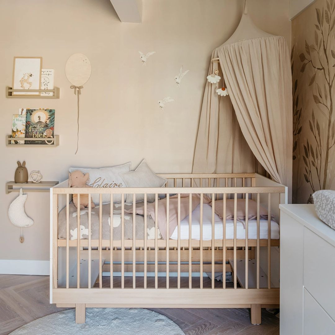 Łóżko Basic 70x140 Wood Luck białe - MySweetRoom