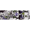 Próbka tapety MALUMI - GRAFFITI - green