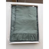 OUTLET Pościel Simply Glamour z falbaną SZAŁWIOWA 100 x 135