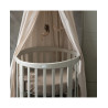 Prześcieradło bawełniane 73cm Taupe