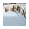 Prześcieradło bawełniane 93x65 Łóżeczko 5w1 Blue